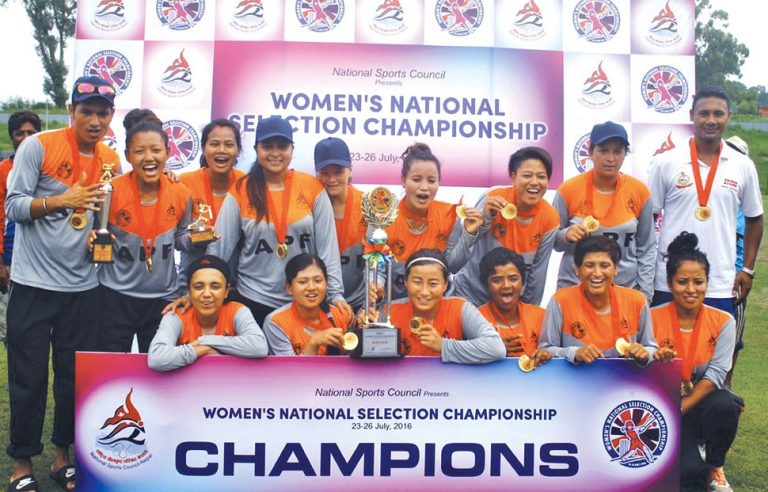 APF Women National Champion 2016. Photo: Kantipur