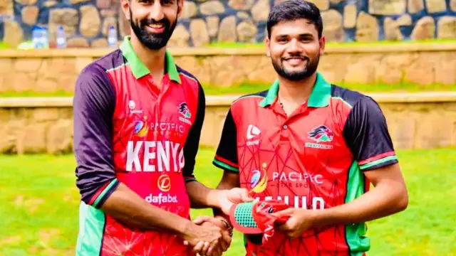 Sharma makes his Kenya team debut against St. Helena