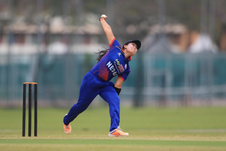 KUALA LUMPUR, MALAYSIA - JUNE 01:
during match one of the 2023 MCA Bilateral Series between Nepal Women vs Malaysia Women at YSD-UKM Oval on June 01, 2023 in Kuala Lumpur, Malaysia (Photo by Peter Lim/PhotoDesk.com.my for Malaysia Cricket Association)