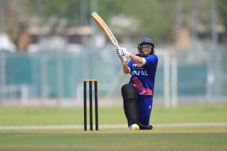 KUALA LUMPUR, MALAYSIA - MAY 29:
during match one of the 2023 MCA Bilateral Series between Nepal Women vs Malaysia Women at YSD-UKM Oval on May 29, 2023 in Kuala Lumpur, Malaysia (Photo by Peter Lim/PhotoDesk.com.my for Malaysia Cricket Association)