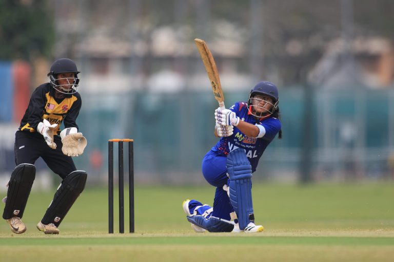 KUALA LUMPUR, MALAYSIA - JUNE 01:
during match one of the 2023 MCA Bilateral Series between Nepal Women vs Malaysia Women at YSD-UKM Oval on June 01, 2023 in Kuala Lumpur, Malaysia (Photo by Peter Lim/PhotoDesk.com.my for Malaysia Cricket Association)