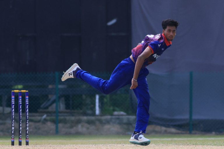 Abhishek Tiwari led Nepal u16 in ACC U16 East Zone Cup 2023