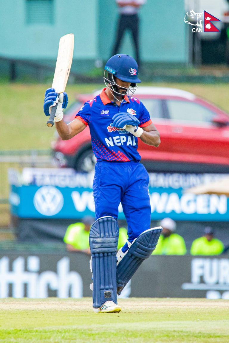 Aasif Sheikh became the first player to score a fifty in Asia Cup.