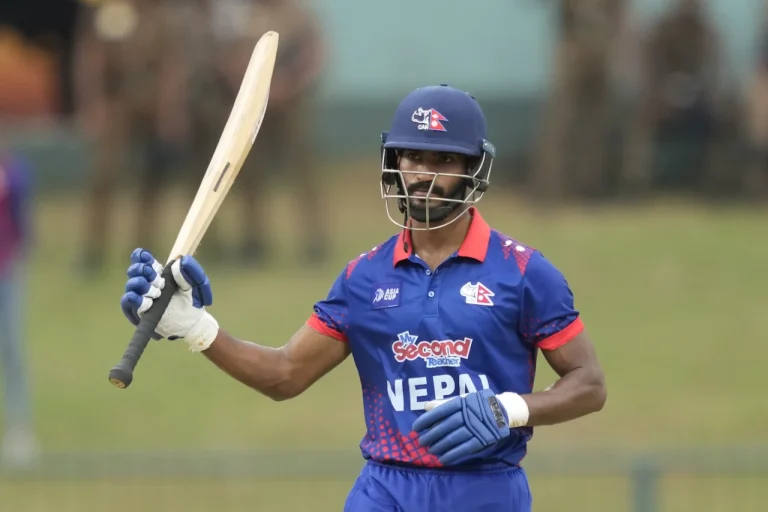 Aasif Sheikh scored a fifty against India in Asia Cup 2023