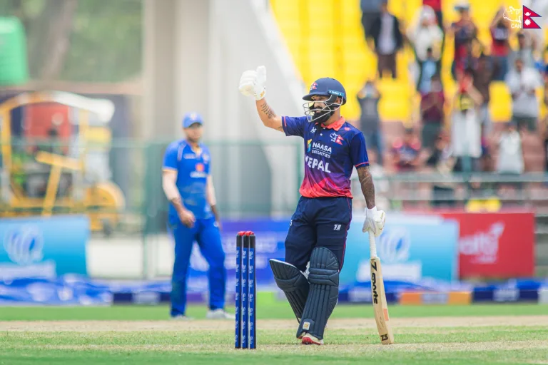 Dipendra Singh Airee's fifty power Nepal to thrilling win over UAE