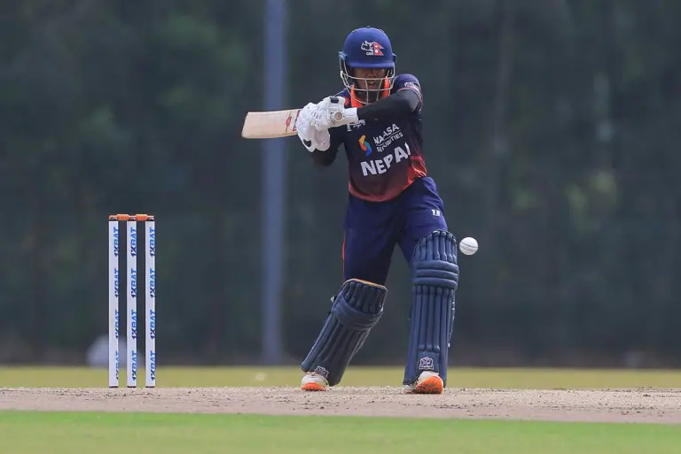 KLANG, MALAYSIA - SEPTEMBER 12: Pictures from the final match between Nepal and UAE held at the Bayuemas Oval on September 12, 2026 in Klang, Selangor, Malaysia. (Photo by Peter Lim/PhotoDesk.com.my) for Asian Cricket Council