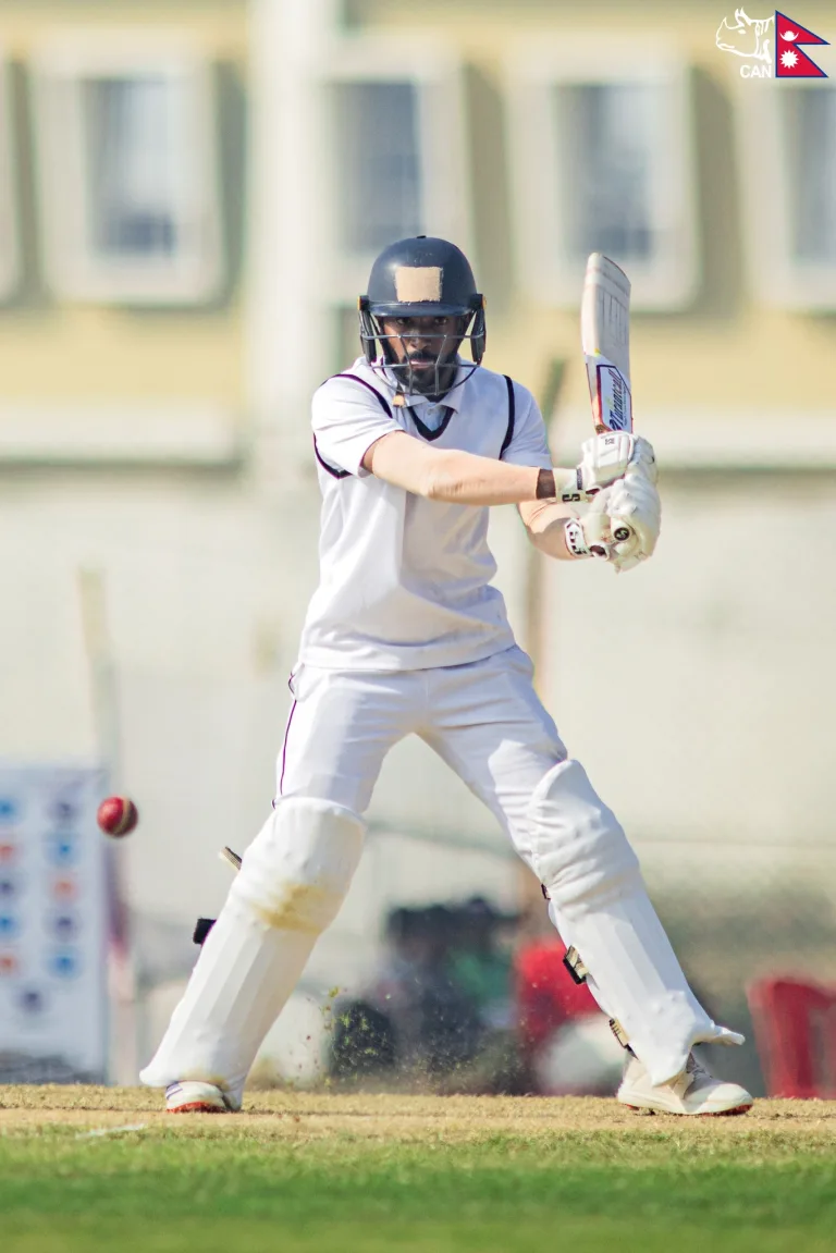 Imran Sheikh bats