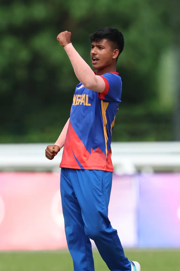 29th June 2025, STC Oval, Kuala Lumpur .
ACC U16 Men East Zone Cup 2025.
Match 17 between Nepal and Indonesia (Photo by Vincent Phoon for Asian Cricket Council)