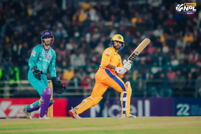 Hameet Singh produced a breathtaking assault against Kathmandu Gorkhas that included six boundaries and two sixes in his 53 from 20 deliveries