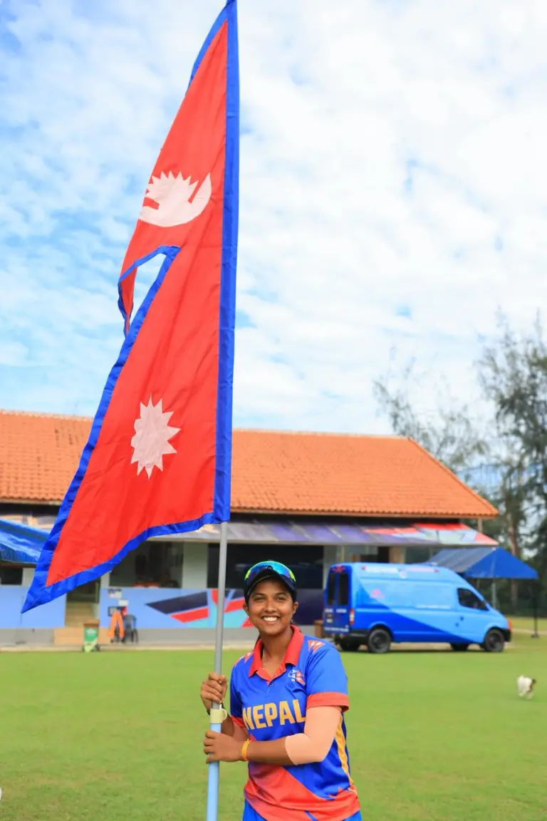 Puja-Mahato-Nepal-Women-with-Flag