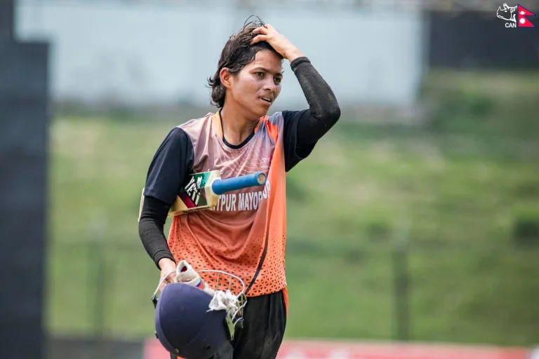 Rajmati Airee walks back