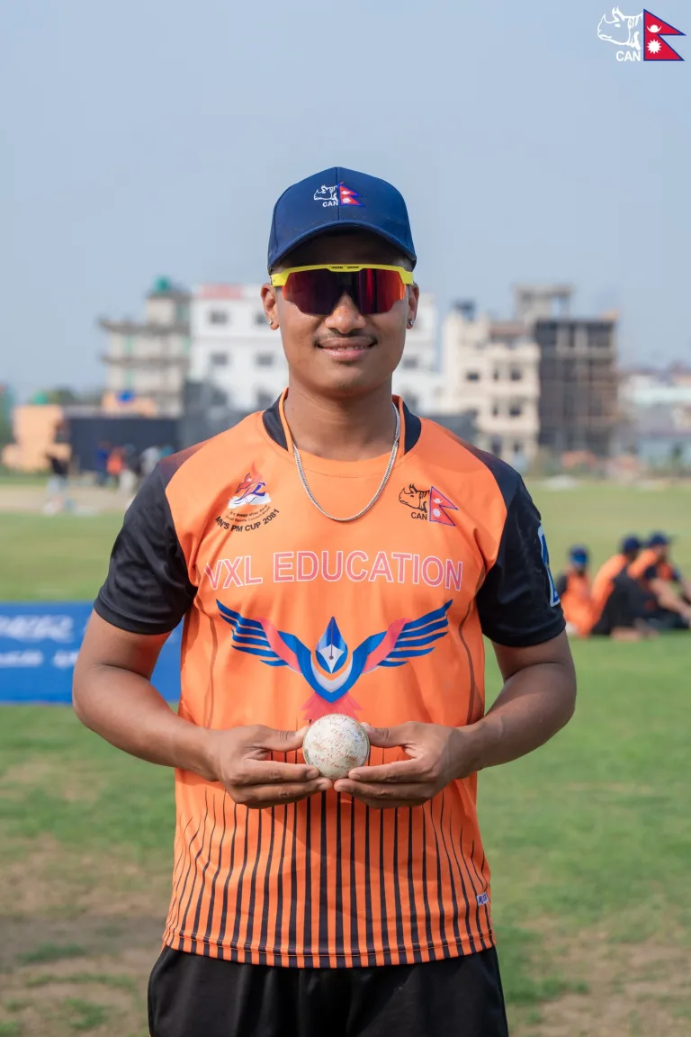Rupesh Singh gets fifer