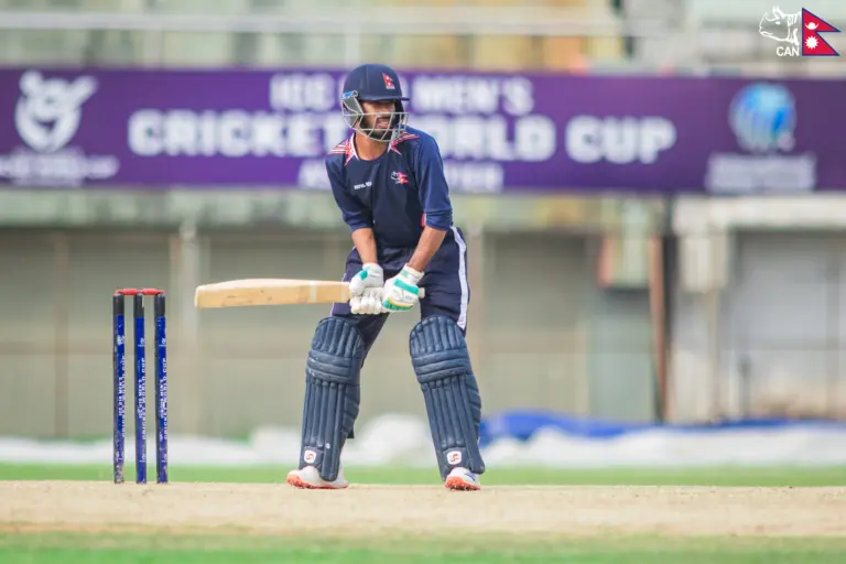 Shahab Alam Batting