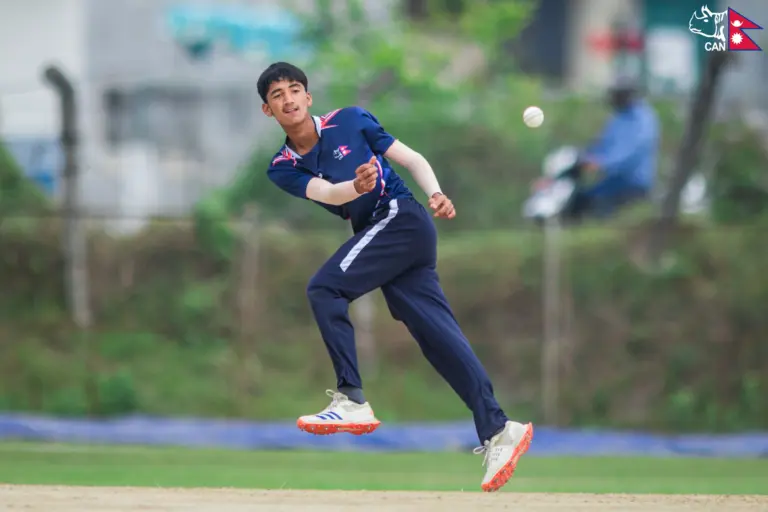 Yuvraj Khatri fielding