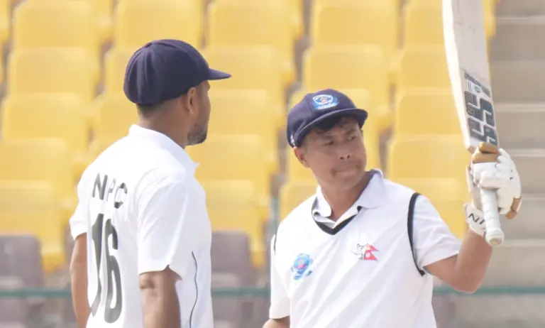 Shankar Rana hit a blistering innings of 105* against APF Club in Jay Trophy 2026. Photo: CAN/Youtube