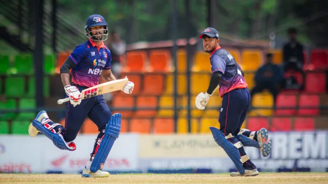 Aasif Sheikh's 94 and Gulshan Jha's five-for give Nepal vital win over Oman