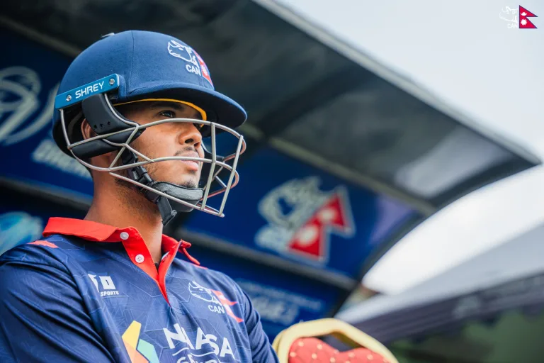 Arjun Kumal has become Nepal men's 43rd ODI player after making his debut in Cricket World Cup League 2 in Kirtipur.