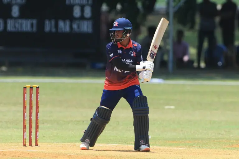 BANGI, MALAYSIA - AUG 31: Pictures from the match between Bahrain and Nepal held at the YSD UKM Oval on August 31, 2026 in Bangi, Selangor, Malaysia. (Photo by Peter Lim/PhotoDesk.com.my) for Asian Cricket Council